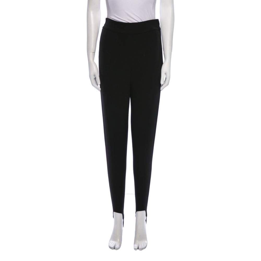 Style & Co Black Straight Leg Slim Fit Stirrup Stretch Pants